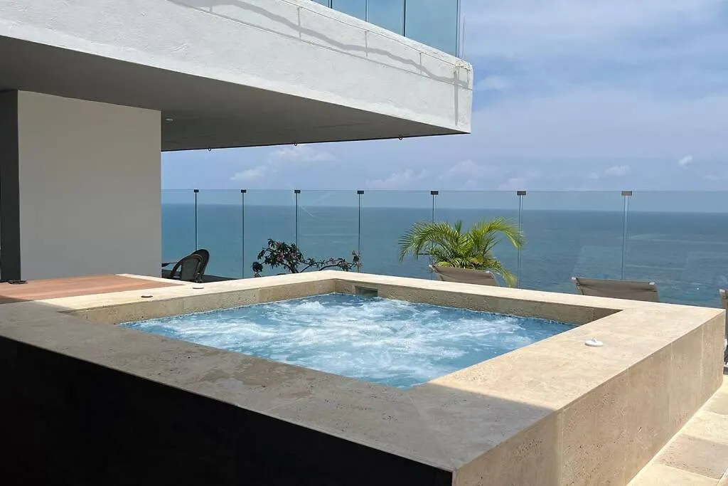 Penthouse Con Hermosa Vista Al Mar Appartement Cartagena