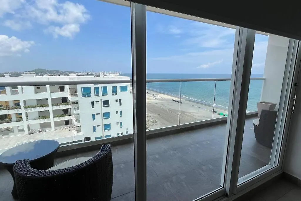 Penthouse Con Hermosa Vista Al Mar Appartement Cartagena